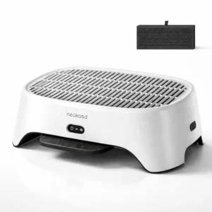 2-in-1 Litter Box Air Purifier and Cat Step, 3-Mode Odor,
