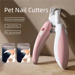 LED Illuminated Pet Nail Trimmer Dog Cat