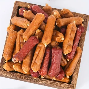 Duck And Chicken Sausage treats for Dogs