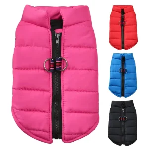 Windproof Dog Coat Jacket Padded Clothing