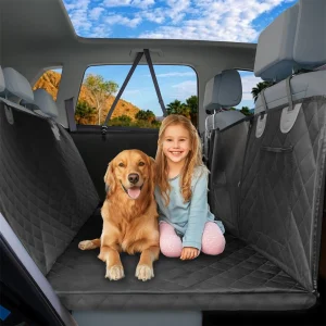 Waterproof Dog Car Seat Cover Seat Extender for Back Seat